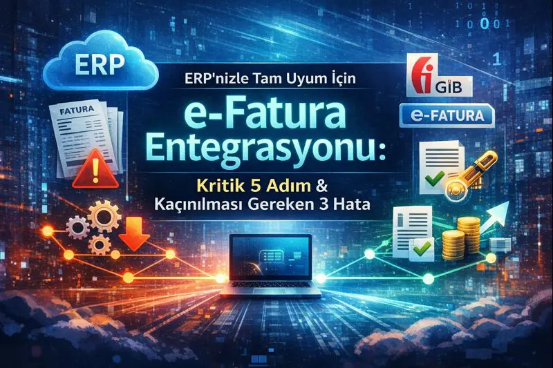 E-Fatura Entegrasyonu Nasıl Yapılır? ERP Uyum Rehberi